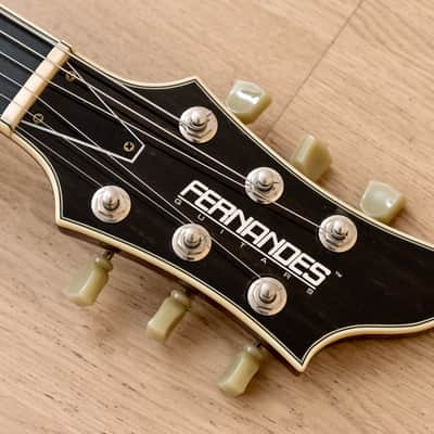 2002 Fernandes American Custom Ravelle Custom, Hand-Made w/ AAAAA Flame Maple Top, Case & Tags image 4