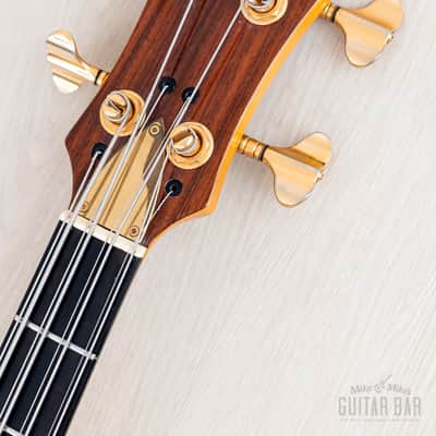 1991 BC Rich Bich 8-String Vintage Neck Through Bass Natural w/ Case, Japan NJ image 4