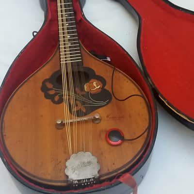 GOLDKLANG (Ger) 12 string electric concert mandolin - 30s / 50s + Hardcase image 13