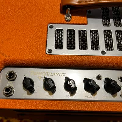 Mesa Transatlantic TA-30 1x12 Combo Amplifier - Orange Tolex Wicker Grillcloth image 10