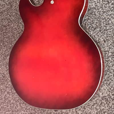 Vintage Harmony Rocket hollow body electric guitar made in usa image 4