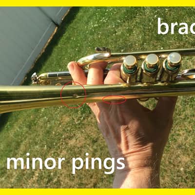SUMMER DEAL 1948 L.A. SUPER CORNET GREAT COMPRESSION TONE RING SWEET NO REPAIS I CAN ALL BRACES FINE SEE image 8