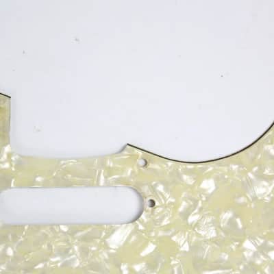 1980s-1990s John PAGE Custom Shop Fender 3-Ply Stratocaster Plus Deluxe Pearloid Pickguard Strat Pearl image 3