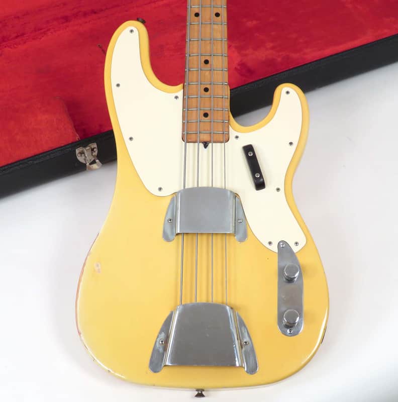 1971 Fender Telecaster Bass - Blonde Finish with Case image 1