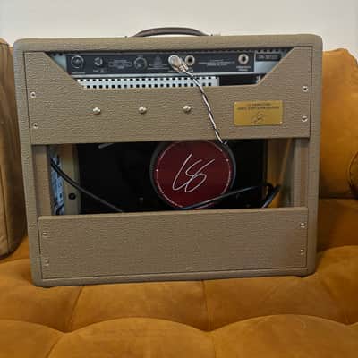 Fender Chris Stapleton Signature '62 Princeton 1x12" 12-Watt Guitar Combo 2019 - Present - Brown Vinyl with Wheat Grille Cloth image 3