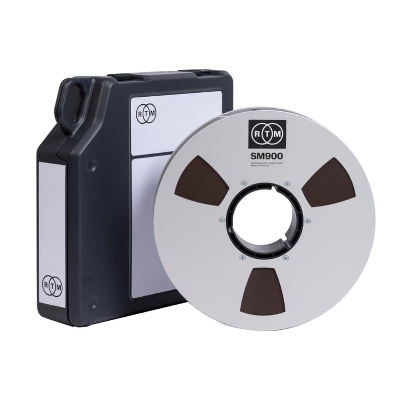 Recording The Masters SM900 (Premium High Output Studio Audio Tape)-2″ x 2,500′ on 10.5″ NAB Metal Reel in Tapecare Box image 1