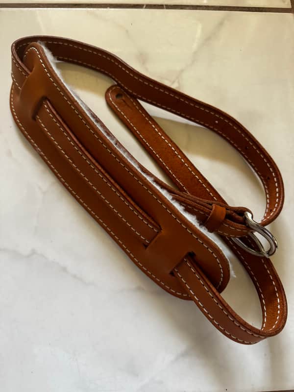 El dorado Leather Strap Vintage plain model - Leather - brown image 1