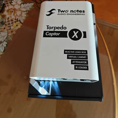 Two Notes Torpedo Captor X 8ohm Stereo Reactive Load Box / Attenuator 2020 - White image 2