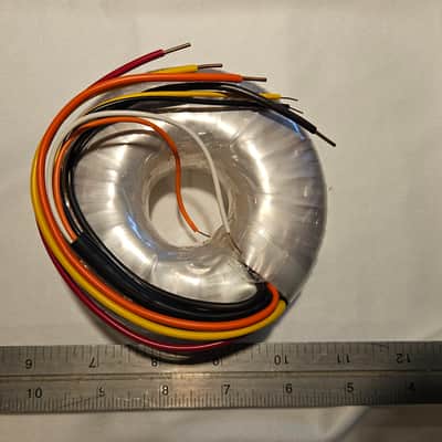 TOROID TRANSFORMER POWER SUPPLY 718.122 201802 2 X 117V 50/60HZ image 8