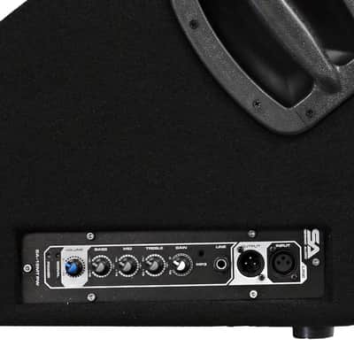 Pair of Powered 15" Floor Monitors PA DJ Band Speakers - Active 15" Monitors image 6