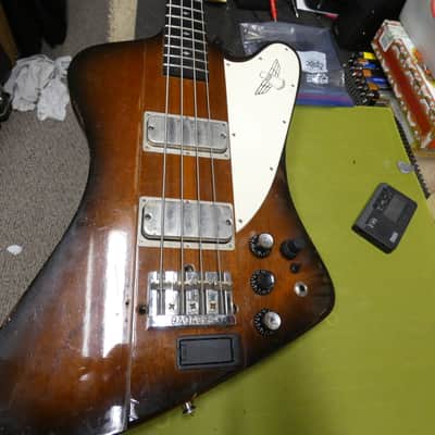 Gibson Custom Shop Thunderbird IV 1993 - Sunburst - Repaired and Modified image 11