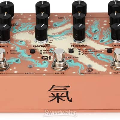 Walrus Audio Qi Etherealizer Multi-effects Pedal - Terracotta (QiEtherealTd1) image 2
