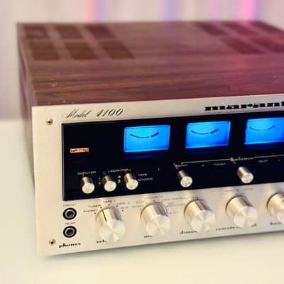 🎶✨ Marantz Model 4100 Quadraphonic Integrated Amplifier — Serviced/Cleaned, LED, 4CH/2CH Modes, Fully Tested/Working image 5