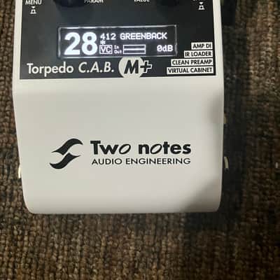 Two Notes Audio Engineering Torpedo CAB M+ Impulse Response interface speaker simulator In hard case image 2