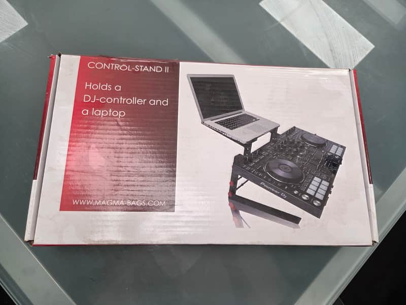 Magma MGA75541 Control Stand II Black Adjustable 2-in-1 Controller/Laptop Stand image 1