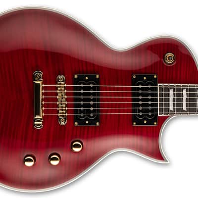 ESP LTD  EC-1000T CTM See Thru Black Cherry image 1