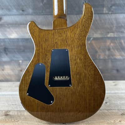 PRS Wood Library Custom 24 Semi-Hollow Flame Maple 10 Top Korina Back - Livingston Lemondrop 391118 image 11