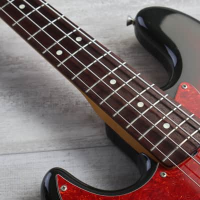 1992 Fender Japan JB62-650L '62 Reissue LH Left Handed Jazz Bass (Sunburst) image 6