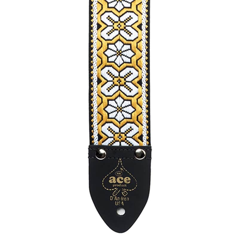 Ace Vintage Reissue Guitar Strap - Grenwich (Bob Dylan Style) image 1