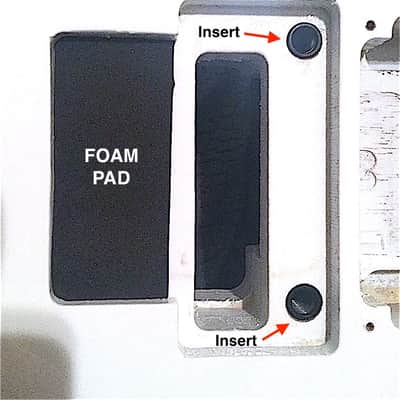 RARE FLOYD ROSE KRAMER VOYAGER (WHITE) GUITAR BODY - NEEDS REPAIRS (GLUE, PAINT TOUCH-UP) image 6