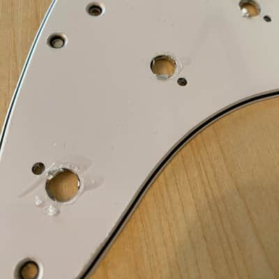 Stratocaster Left-Handed 11-Hole Pickguard 3-Ply - Fits Fender Strat image 2