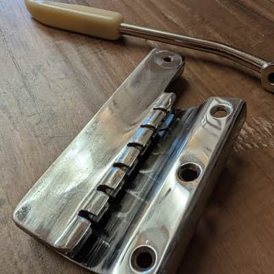 Gibson Maestro Vibrola Tremolo Complete Vintage 1960s USA Nickel image 4