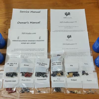 Sansui G22000 restoration kit filter capacitor repair rebuild fix image 1