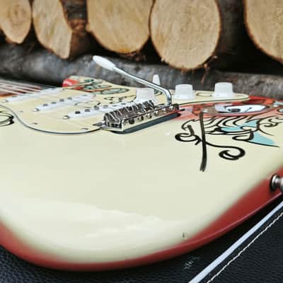 Fender Jimi Hendrix Artist Series Signature Monterey Stratocaster 2017 - 2018 - Monterey Graphic image 16