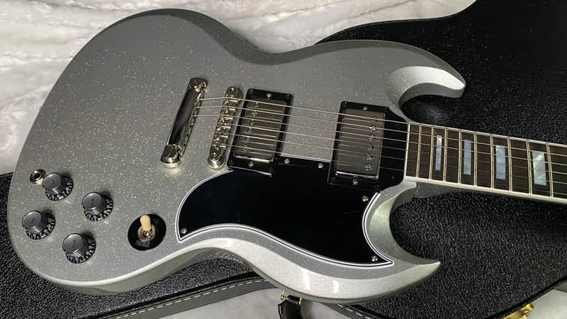 NEW! Gibson Custom SG Custom Electric Guitar - Radiant Sparkle - WOW! Just Incredible! 7lbs - Authorized Dealer - G07678 image 1