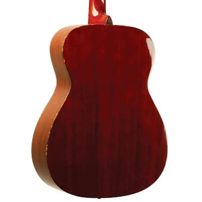 Savannah Model SGO-16 000-Size Acoustic Guitar in a Natural Mahogany Finish image 5