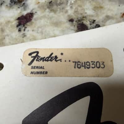 Fender Precision Bass manual 1976 image 2