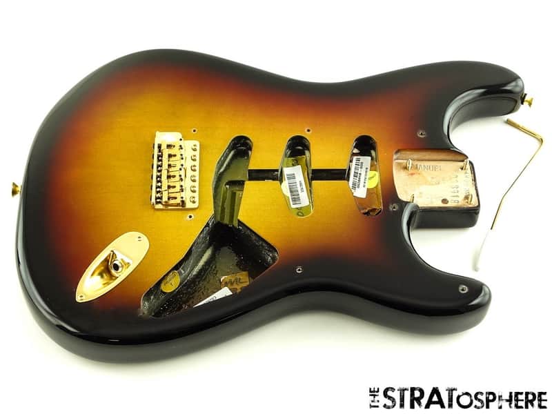 USA Fender SRV Stevie Ray Vaughan Strat BODY & HARDWARE, Stratocaster 3TS image 1