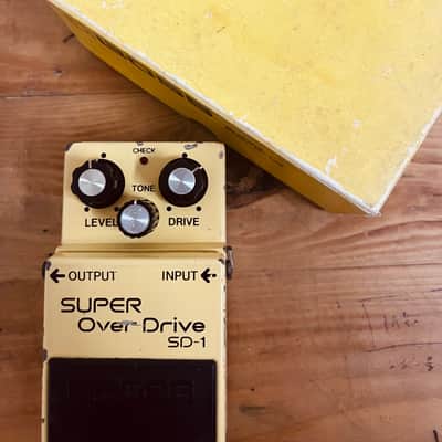 Boss SD-1 Super Overdrive 1981 - 1988 Made In Japan | Reverb