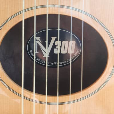 Washburn NV300 USA Custom Shop A/E Guitar image 5