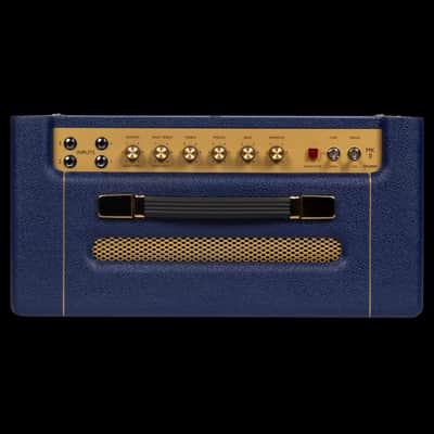 Used Marshall SV20C Studio Vintage 1 x 10-inch 20/5-watt Tube Combo Amp - Blue image 3