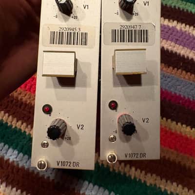Telefunken/Tab/Siemens/Delta Systems V1072 DR preamp pair Telefunken image 1