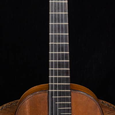 Original 19th Century Romantic Terz Guitar image 6