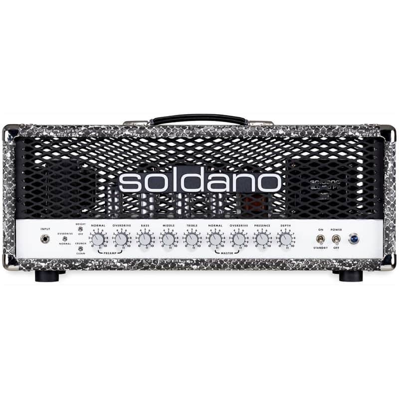 Soldano SLO-100 Guitar Amplifier Head (100 Watts), Snakeskin image 1