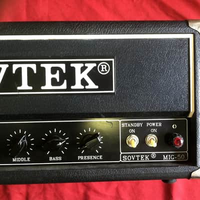 Sovtek Mig-50 50 watt guitar amplifier head image 6