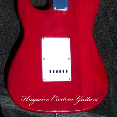 XX-Wide 1-7/8" Neck (48mm Nut Width) + X-Light Cherry-Burst Stratocaster + Ebony/Maple Neck + Grover 406C Locking Tuners + Seymour Duncan SL59-1 Little '59 Humbucker Bridge Pickup +Coil Split Switch! image 4