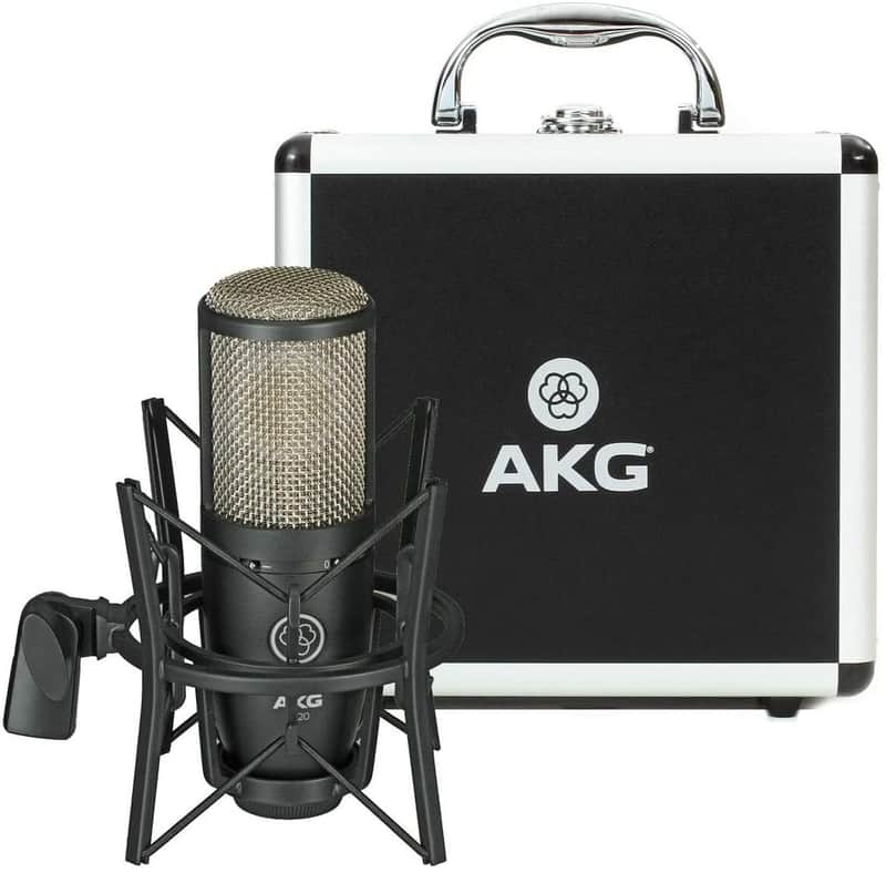 AKG Pro Audio P220 Vocal Condenser Mic+Shockmount+Case BEST OFFER SAVE OVER 20% image 1