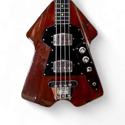 1970s Very Rare All Original Burns Flyte Short Scale ￼Bass w/Original Case image 1