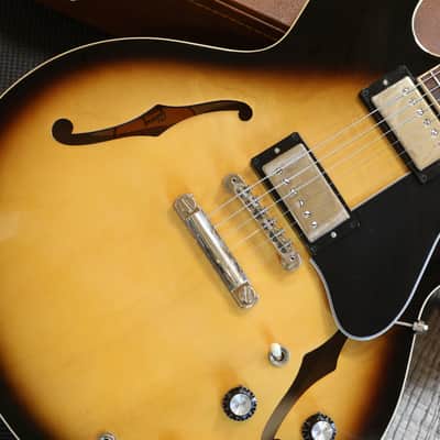 2022 Gibson ES-335 Dot Semi-Hollow Electric Guitar Vintage Sunburst + OHSC image 5