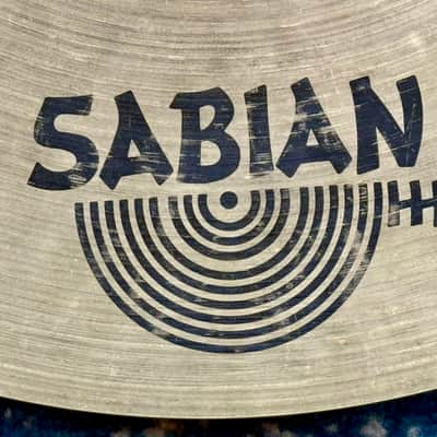 1st GENERATION 18” VINTAGE Sabian MEDIUM THIN HH Crash 1420g image 9