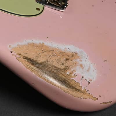 Fender Custom Shop Stratocaster 1959 Heavy Relic Shell Pink R119126 image 10