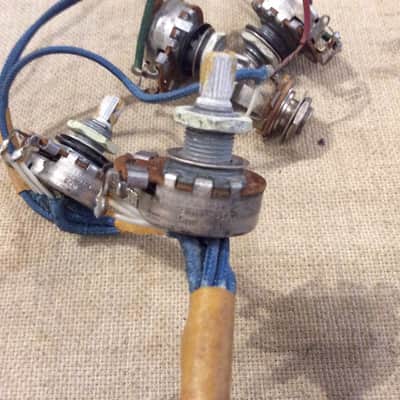 Vintage 1960 Guild Starfire Guitar Wiring Harness Complete SF-II, SF-III 1960's image 3