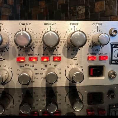 Avalon VT-737sp Tube Channel Strip 2006s - Silver image 2