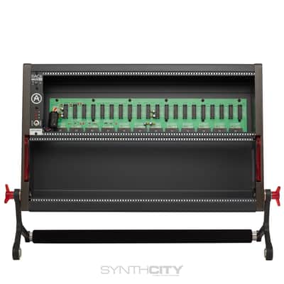 Casa Modular Eurorack Lid case 6U 52HP Modern Black Synth | Reverb