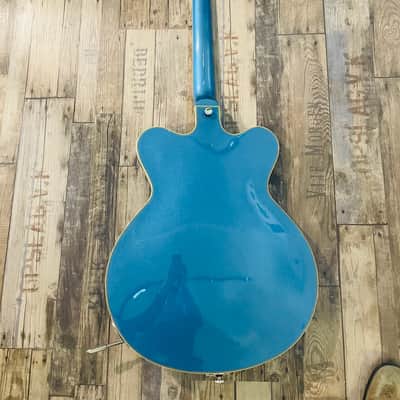 Duesenberg Fullerton Elite Series Semi-Hollow Electric Guitar Catalina Blue image 2