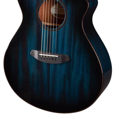 Breedlove Rainforest S Concert Papillon CE - African Mahogany w/ Hard Case image 5